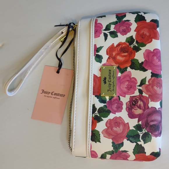 ๐JUICY COUTURE White Romantic Wrist Wallet๐ท๐๐บ - Picture 5 of 12